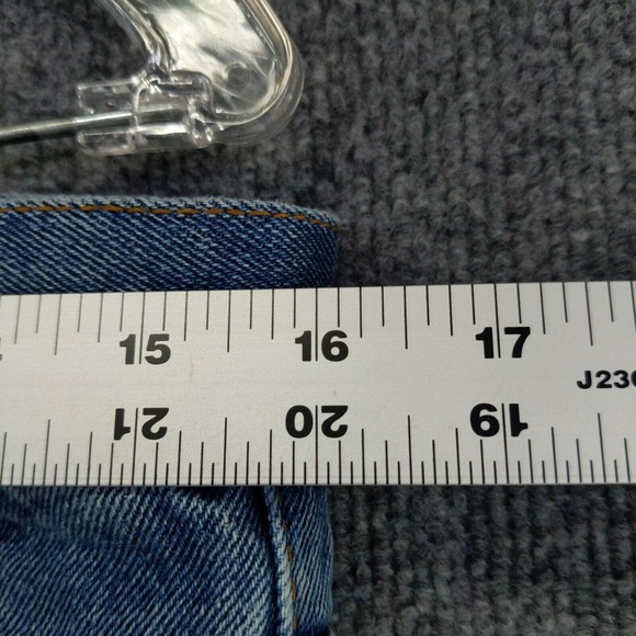 Eddie Domani Men's Straight Leg Jeans Blue 32x32 Stone Wash Denim 5-Pocket - Picture 11 of 13